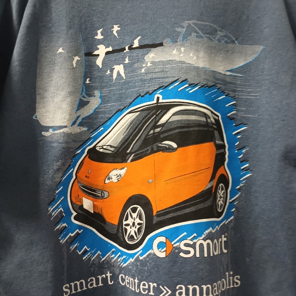 "Smart Car Annapolis Maryland Rare  T-shirt Size Medium - Picture 2 of 9